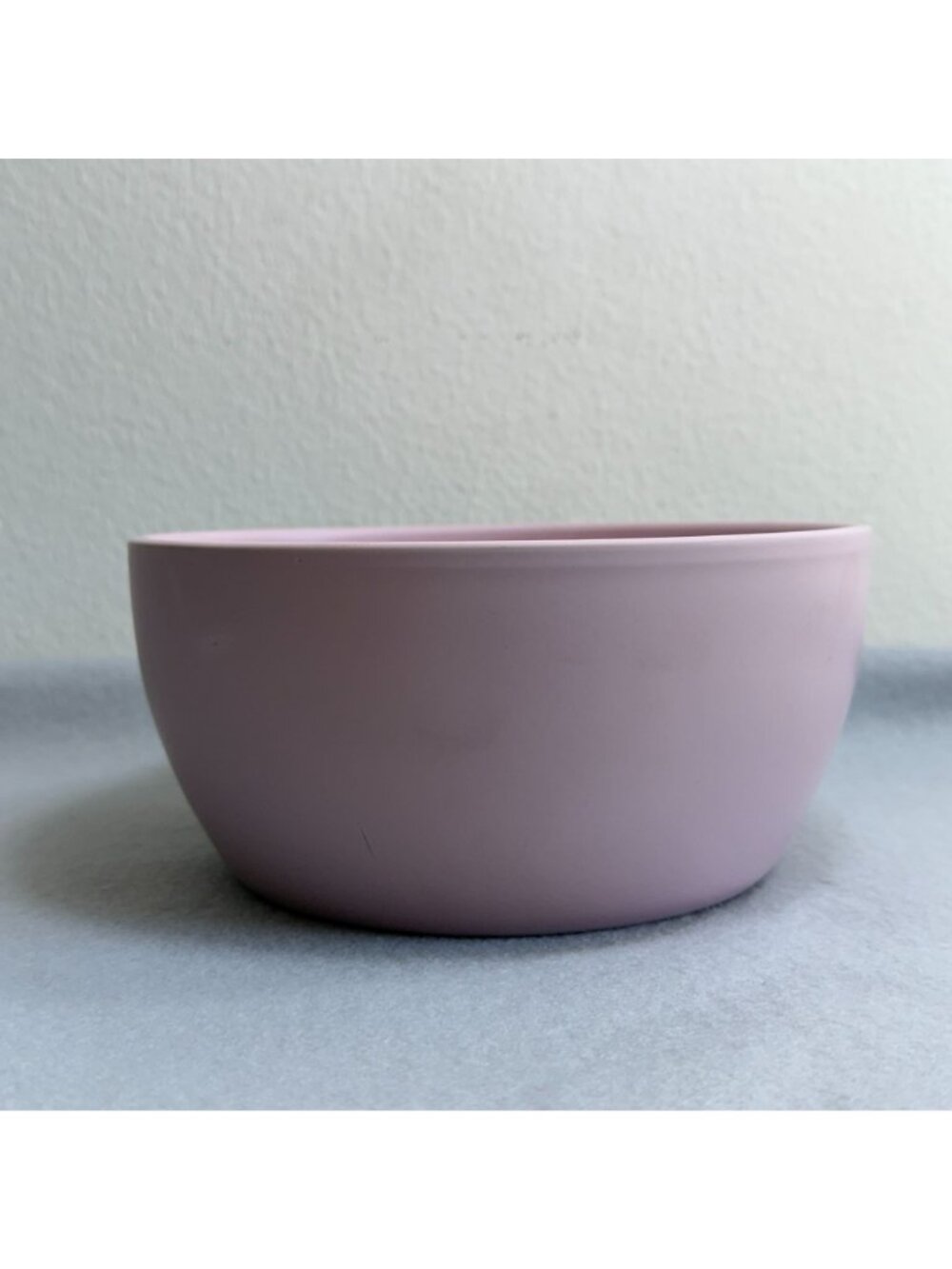 Vintage Pink And Gray Stoneware Ceramic 7” Serving Bowl Fruit Bowl/ Made In Germ - Picture 8 of 13